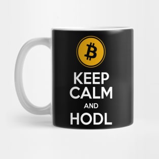 Keep Calm and HODL Mug